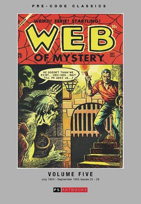 Cover Art for PRE CODE CLASSICS WEB OF MYSTERY HC VOL 05