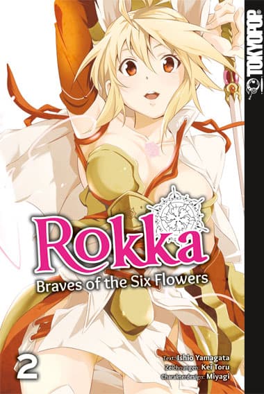 Cover Art for ROKKA-BRAVES OF THE SIX FLOWERS