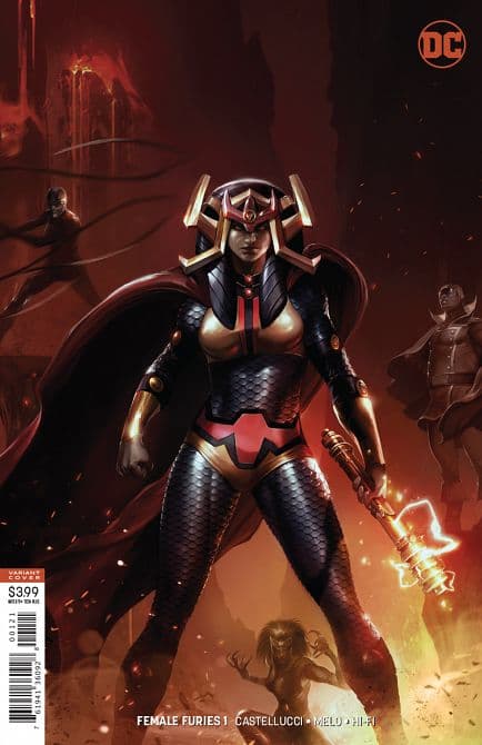 Cover Art for FEMALE FURIES