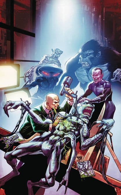 Cover Art for JUSTICE LEAGUE
