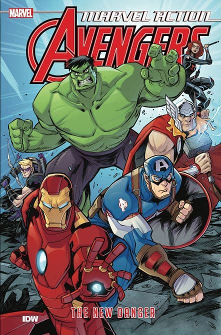 Cover Art for MARVEL ACTION AVENGERS TP BOOK 01 NEW DANGER