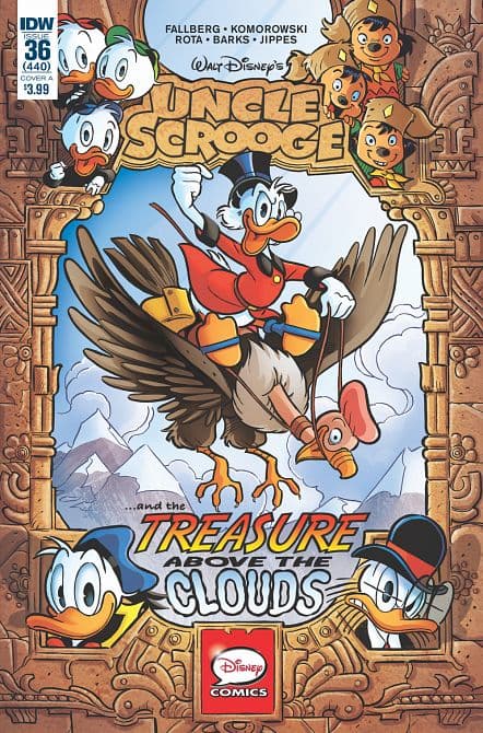 Cover Art for UNCLE SCROOGE TP TREASURE ABOVE THE CLOUDS