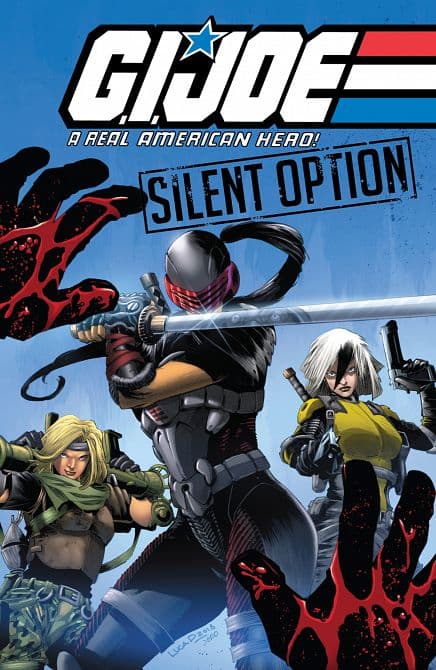 Cover Art for GI JOE REAL AMERICAN HERO SILENT OPTION TP