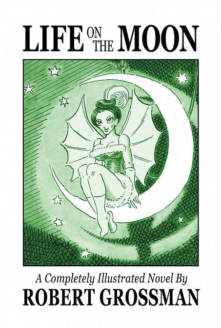Cover Art for LIFE ON THE MOON HC