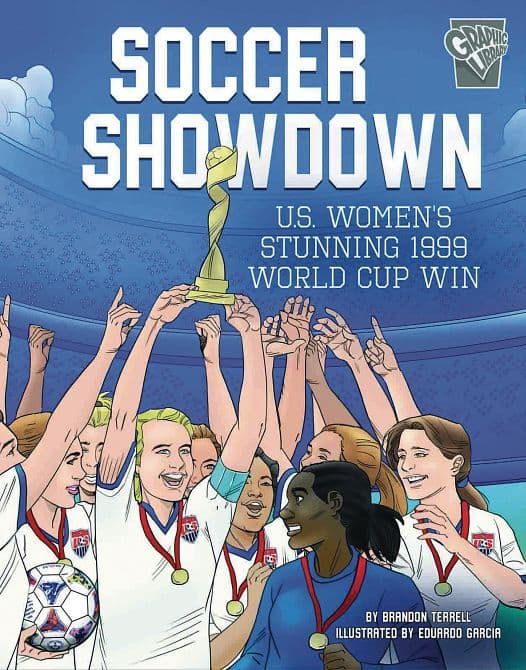 SOCCER SHOWDOWN US WOMEN 1999 WORLD CUP WIN YA GN
