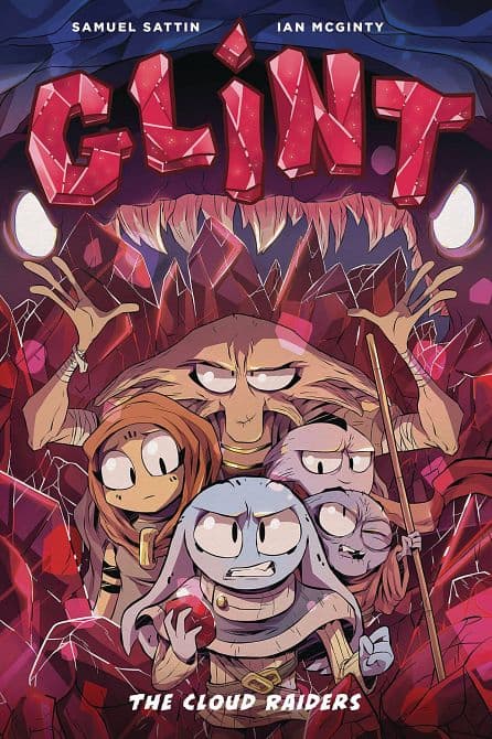 Cover Art for GLINT GN BOOK 01 CLOUD RAIDERS