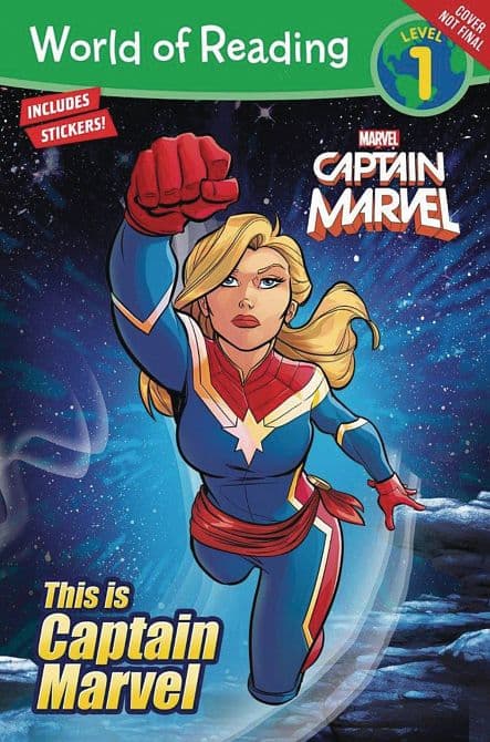 Cover Art for WORLD OF READING THIS IS CAPT MARVEL YR SC