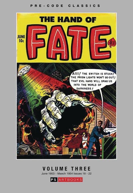 Cover Art for PRE CODE CLASSICS HAND OF FATE HC VOL 03