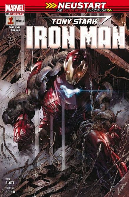 Cover Art for TONY STARK: IRON MAN ( ab 2019 )