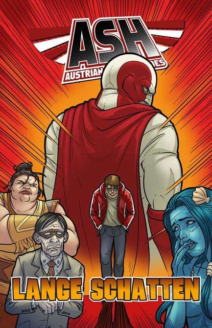 Cover Art for ASH-AUSTRIAN SUPERHEROES SAMMELBAND