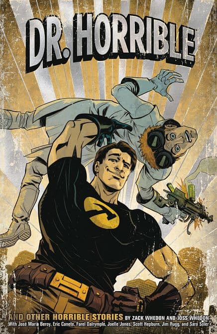 Cover Art for DR HORRIBLE AND OTHER HORRIBLE STORIES TP