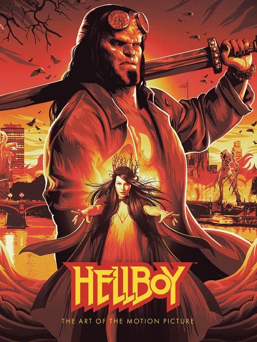 Cover Art for HELLBOY HC ART OF MOTION PICTURE