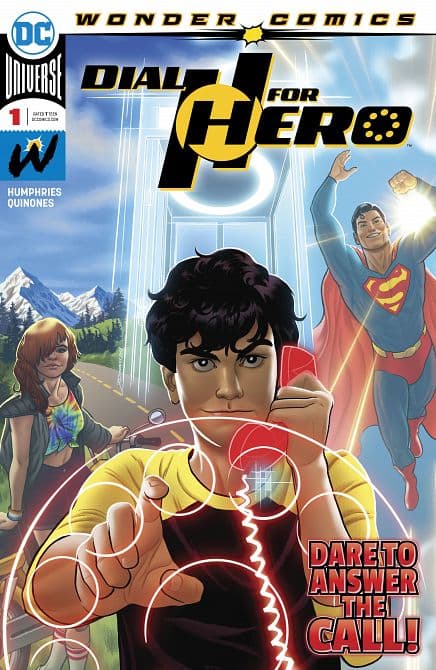 Cover Art for DIAL H FOR HERO