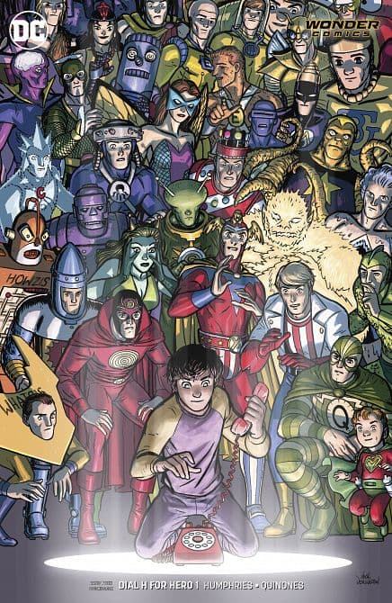 Cover Art for DIAL H FOR HERO