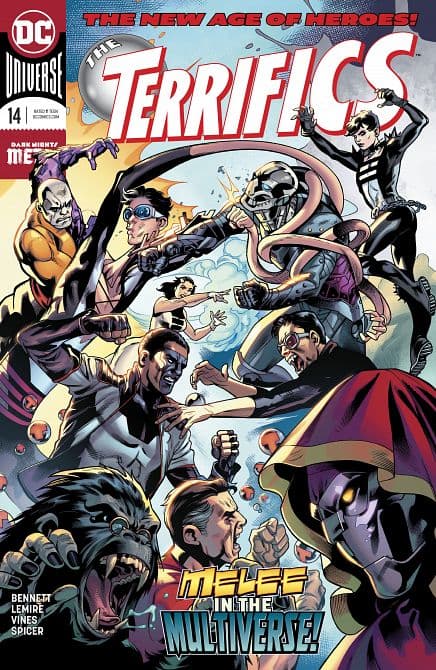 Cover Art for TERRIFICS