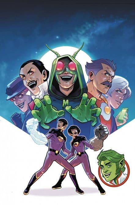 Cover Art for WONDER TWINS