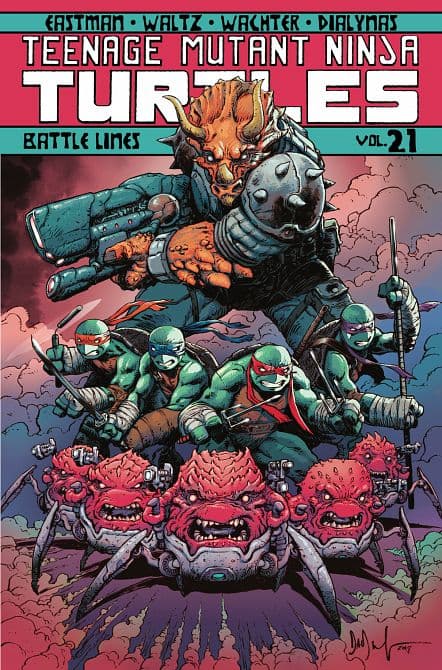 Cover Art for TMNT ONGOING TP VOL 21 BATTLE LINES