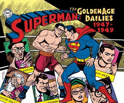 Cover Art for SUPERMAN THE GOLDEN AGE NEWSPAPER DAILIES HC 1947-1950