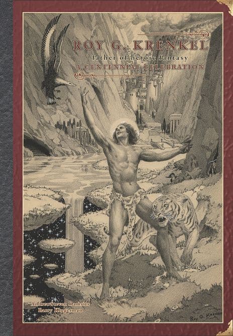Cover Art for ART OF ROY G KRENKEL FATHER OF HEROIC FANTASY HC