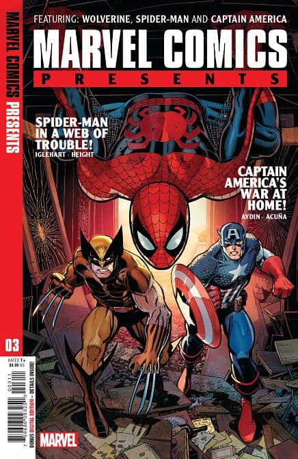 Cover Art for MARVEL COMICS PRESENTS