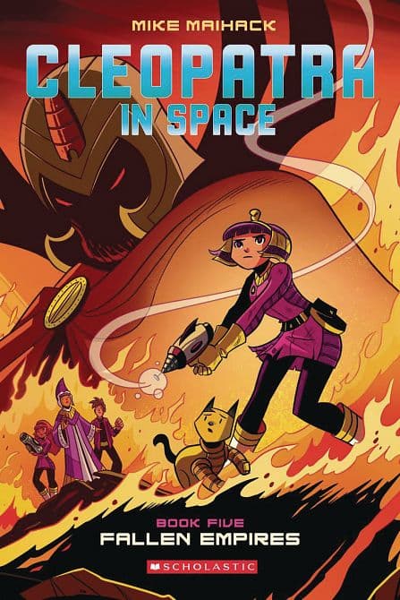 Cover Art for CLEOPATRA IN SPACE HC GN VOL 05 FALLEN EMPIRES
