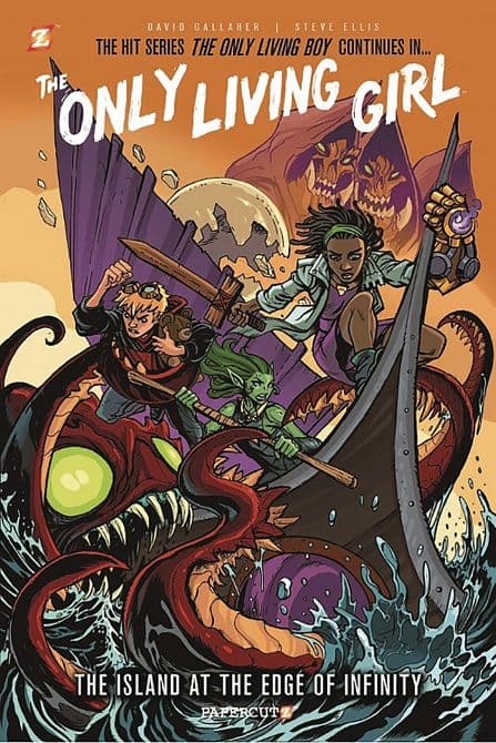 Cover Art for ONLY LIVING GIRL GN VOL 01 ISLAND AT EDGE OF INFINITY