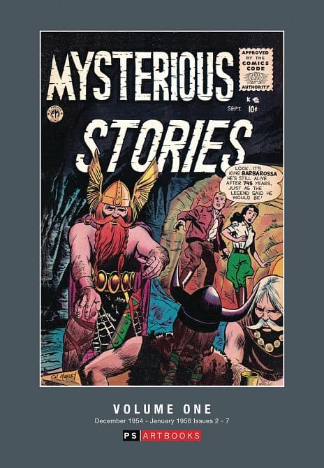 Cover Art for MYSTERIOUS STORIES HC VOL 01