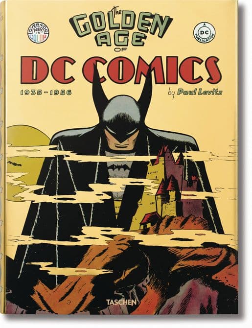 Cover Art for TASCHEN GOLDEN AGE OF DC COMICS BIBLIOTHECA ED