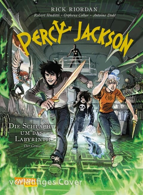 Cover Art for PERCY JACKSON ( COMIC )