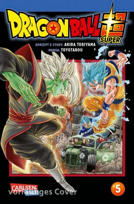 Cover Art for DRAGON BALL SUPER