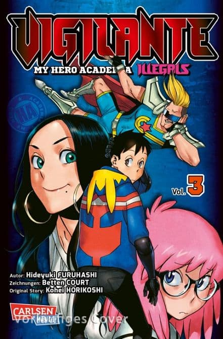 Cover Art for VIGILANTE-MY HERO ACADEMIA ILLEGALS