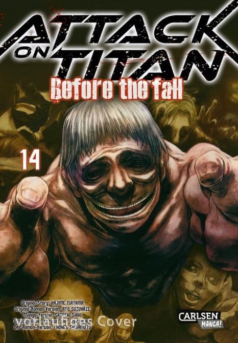 Cover Art for ATTACK ON TITAN-BEFORE THE FALL