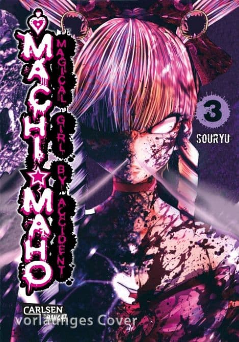 Cover Art for MACHIMAHO-MAGICAL GIRL BY ACCIDENT