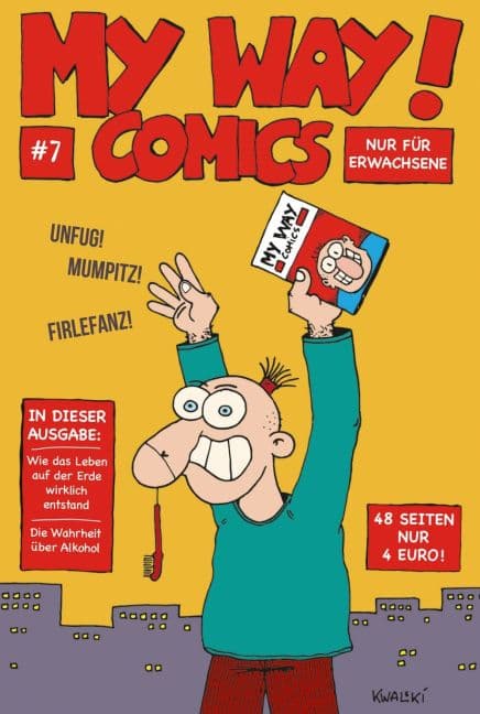 Cover Art for MY WAY COMICS
