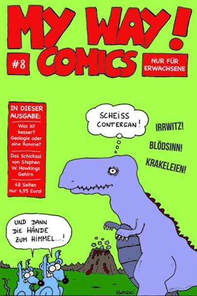 Cover Art for MY WAY COMICS