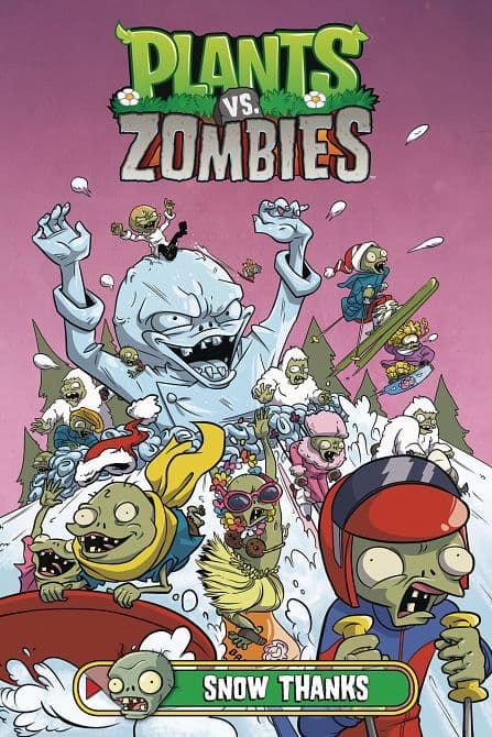 Cover Art for PLANTS VS ZOMBIES HC SNOW THANKS