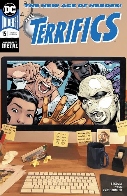 Cover Art for TERRIFICS