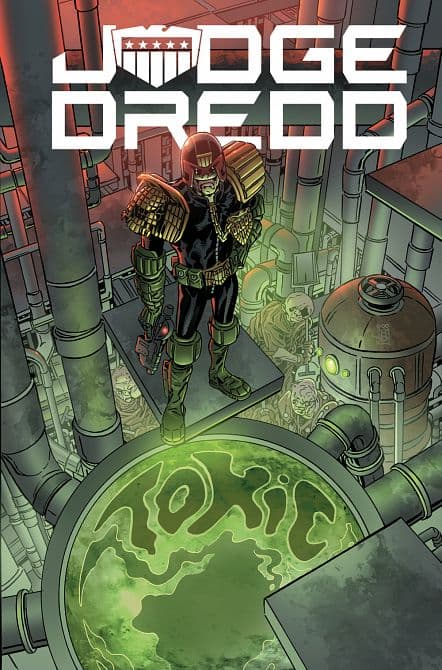 Cover Art for JUDGE DREDD TOXIC TP