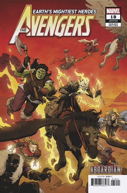 Cover Art for AVENGERS ( 2018-2023 )