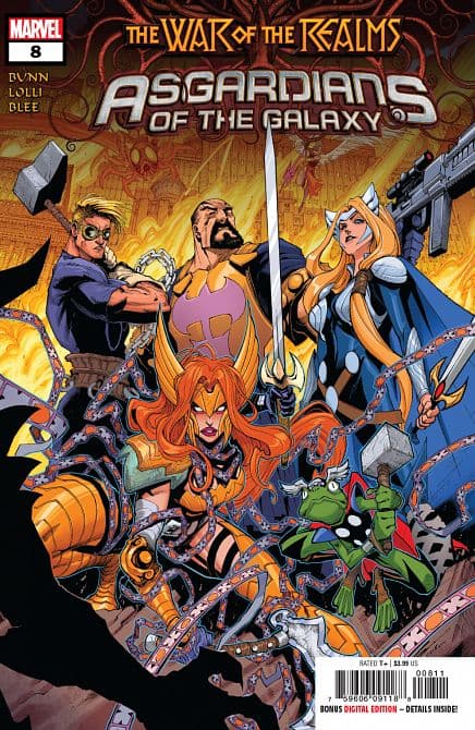 Cover Art for ASGARDIANS OF THE GALAXY