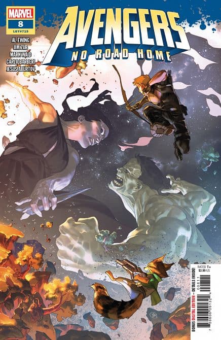 Cover Art for AVENGERS NO ROAD HOME