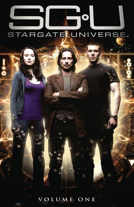 Cover Art for STARGATE UNIVERSE TP VOL 01 LTD ED PHOTO CVR