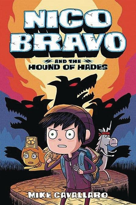 Cover Art for NICO BRAVO & HOUND OF HADES HC GN