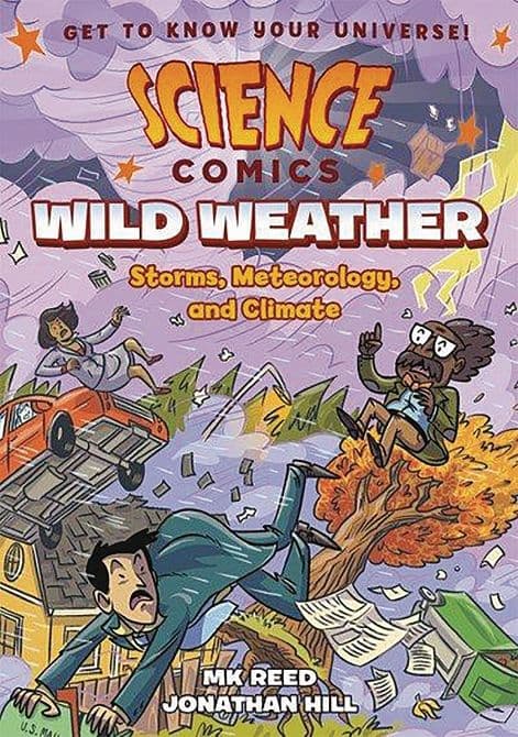 Cover Art for SCIENCE COMICS WILD WEATHER HC GN