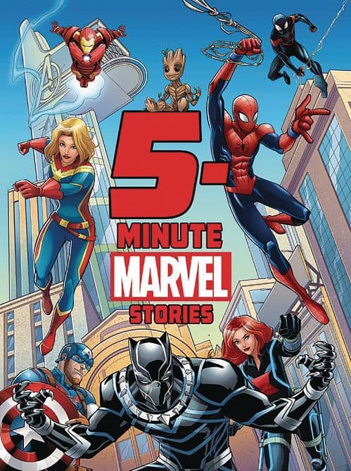 Cover Art for 5 MINUTE MARVEL STORIES HC
