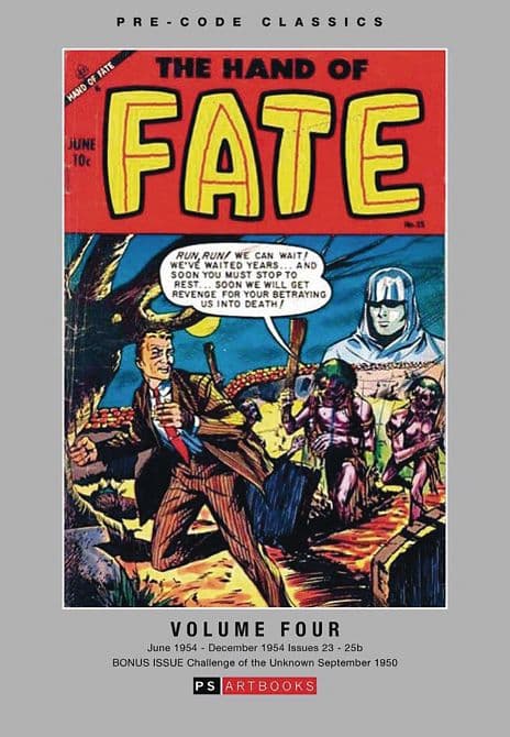 Cover Art for PRE CODE CLASSICS HAND OF FATE HC VOL 04