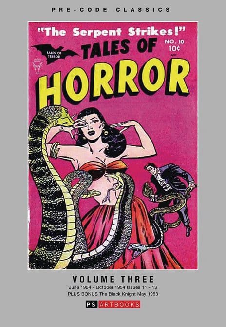 Cover Art for PRE CODE CLASSICS TALES OF HORROR HC VOL 03