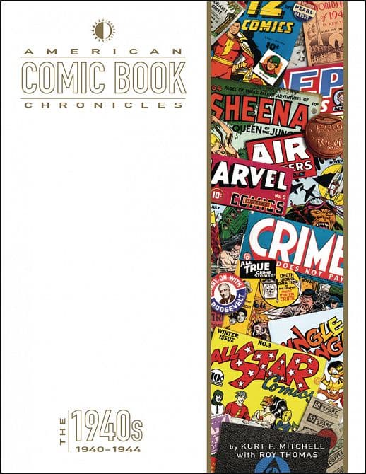 Cover Art for AMERICAN COMIC BOOK CHRONICLES HC 1940-44