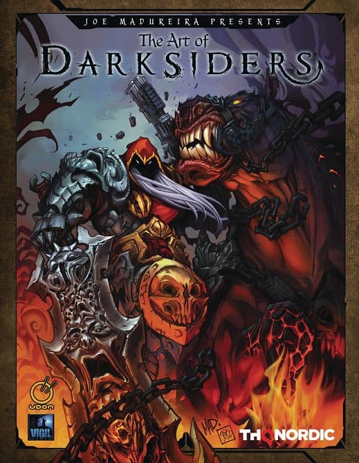 Cover Art for THE ART OF DARKSIDERS HC