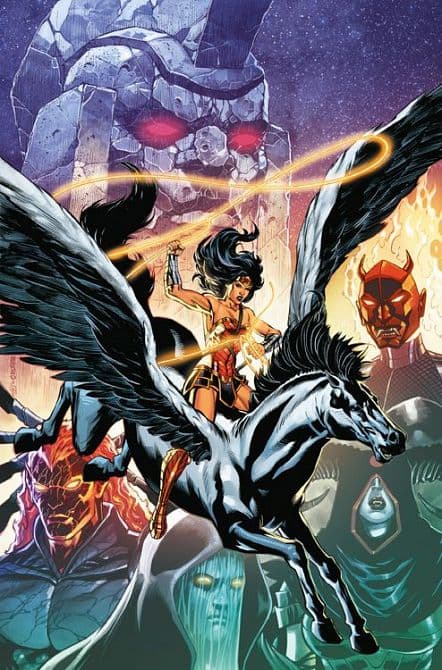 Cover Art for WONDER WOMAN ( REBIRTH )